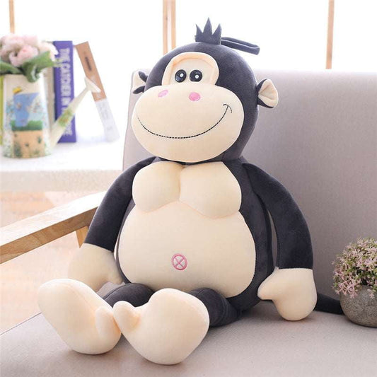 Crown Gorilla Toy, Green Gorilla Stuffed, Large Plush Gorilla - available at Sparq Mart