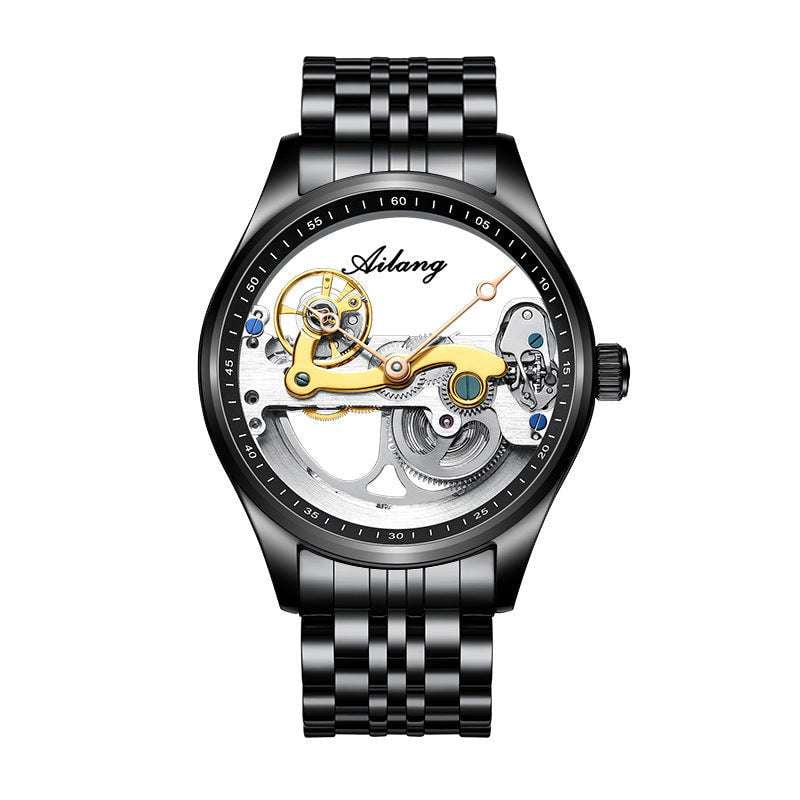 automatic mechanical watch, elegant wristwatch style, luxury timepiece collection - available at Sparq Mart