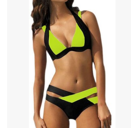 Bikini Strap Cross, Colorful Swimwear, Sexy Bikini - available at Sparq Mart