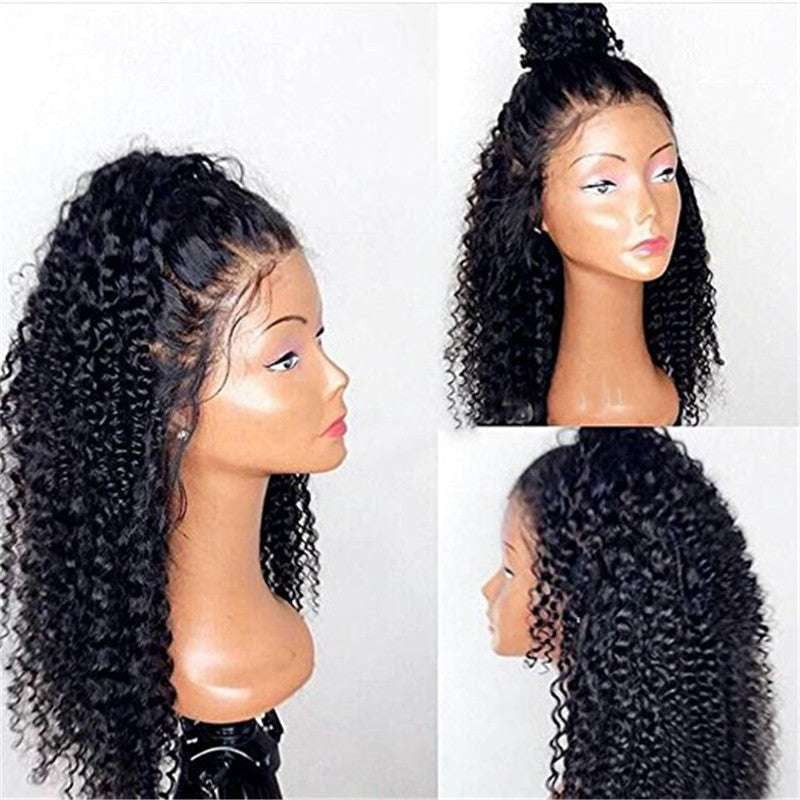 African Curly Weave, Natural Curly Extensions, Real Curly Hairpiece - available at Sparq Mart