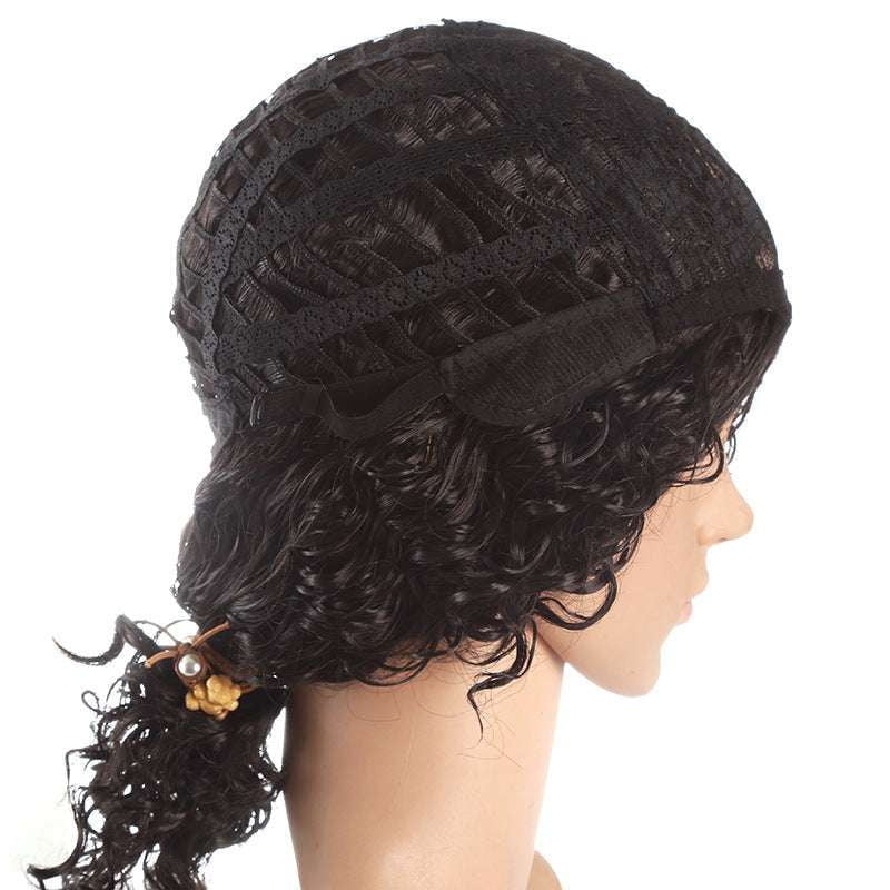 African Curly Weave, Natural Curly Extensions, Real Curly Hairpiece - available at Sparq Mart