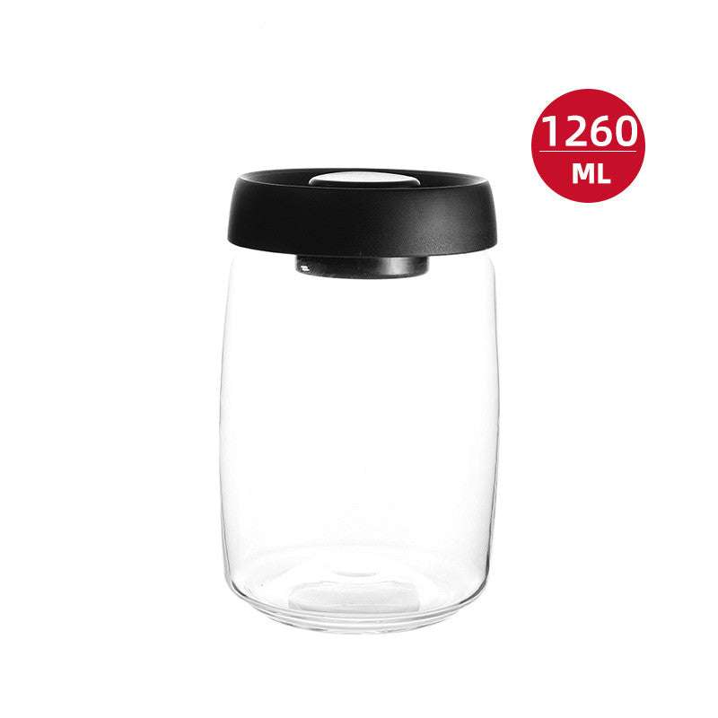 Glass jar set, Press glass jar, Vacuum glass jar - available at Sparq Mart