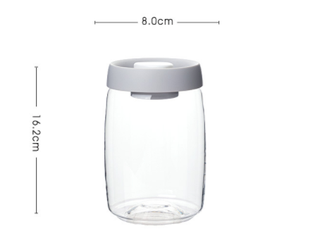 Glass jar set, Press glass jar, Vacuum glass jar - available at Sparq Mart