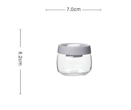 Glass jar set, Press glass jar, Vacuum glass jar - available at Sparq Mart