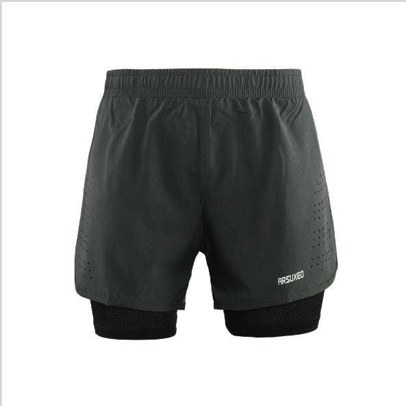 Anti-Glare Athletic Shorts, Lycra Running Shorts, Moisture-Wicking Shorts - available at Sparq Mart