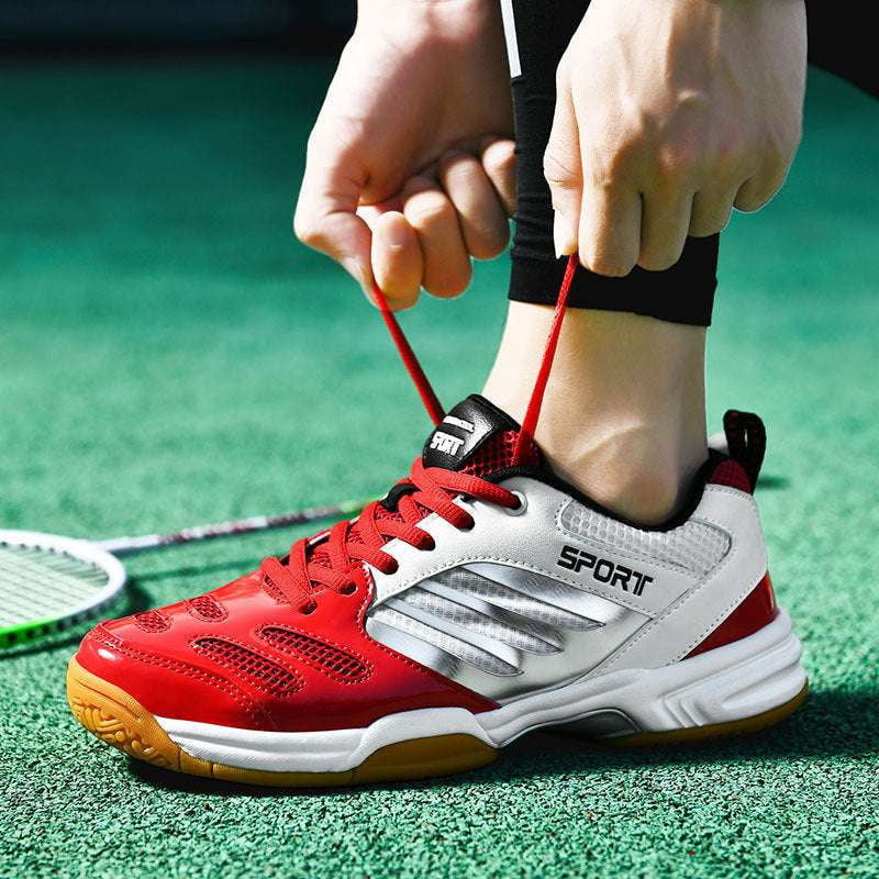 Breathable Tennis Sneakers, Mesh Athletic Footwear, Student Training Shoes - available at Sparq Mart