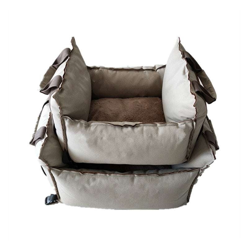 All-season dog bed, Car-safe pet bed, Comfortable pet travel - available at Sparq Mart