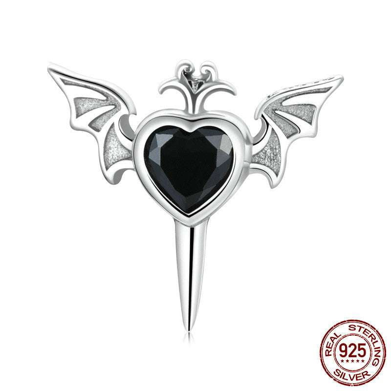 Fashion Wings Jewelry, Heart Earrings Online, Zircon Stud Earrings - available at Sparq Mart