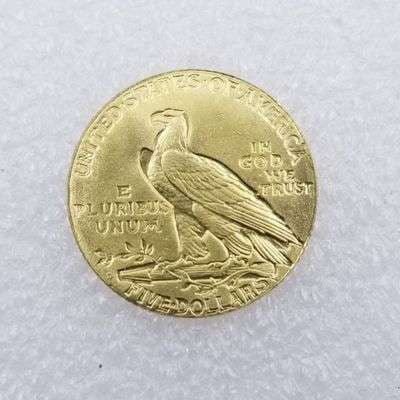 Antique Gold Coin, Indian Half Eagle, Rare Collectible Coin - available at Sparq Mart