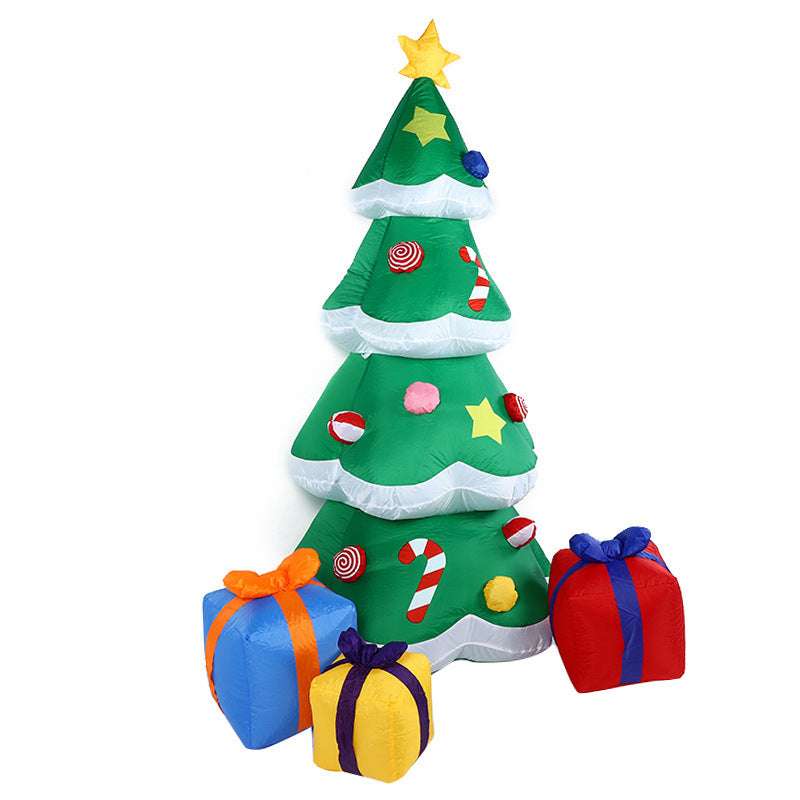 Decorative Ornaments, Inflatable Santa Claus Tree, Sparq Mart - available at Sparq Mart