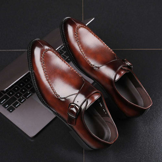 British style shoes, Buy leather toe cap shoes, Men's formal shoes online - available at Sparq Mart