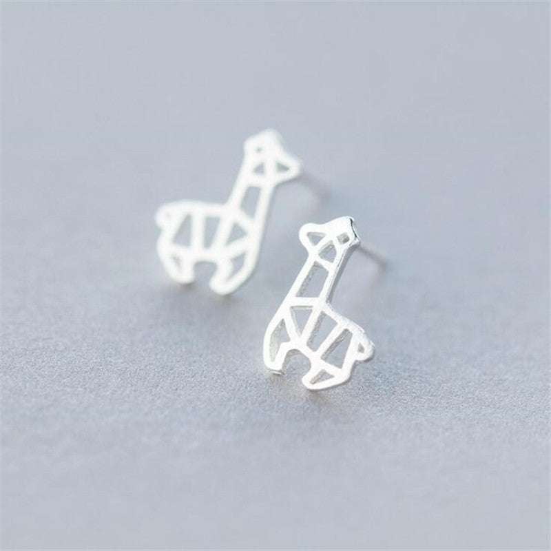 Alloy Giraffe Jewelry, Elegant Stud Earrings, Fashionable Women's Earrings - available at Sparq Mart