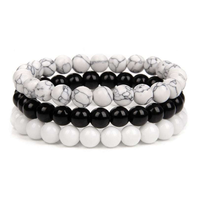 bohemian bracelet set, stylish beaded bracelet, yoga accessory trends - available at Sparq Mart