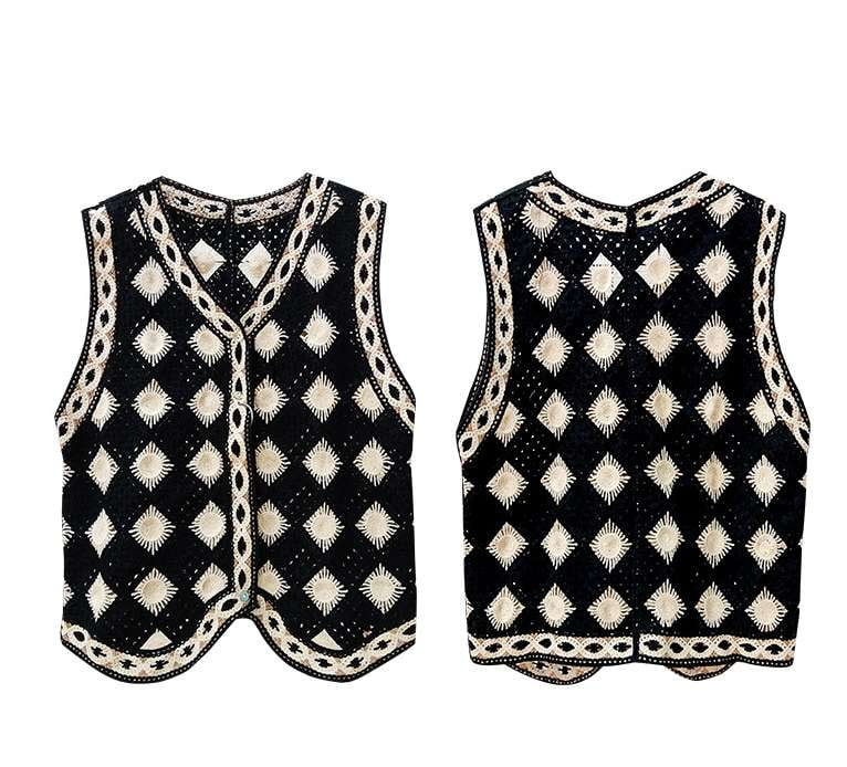 Casual British Style Vest, Stylish Winter Knitted Vest, V-Neck Sleeveless Cardigan - available at Sparq Mart