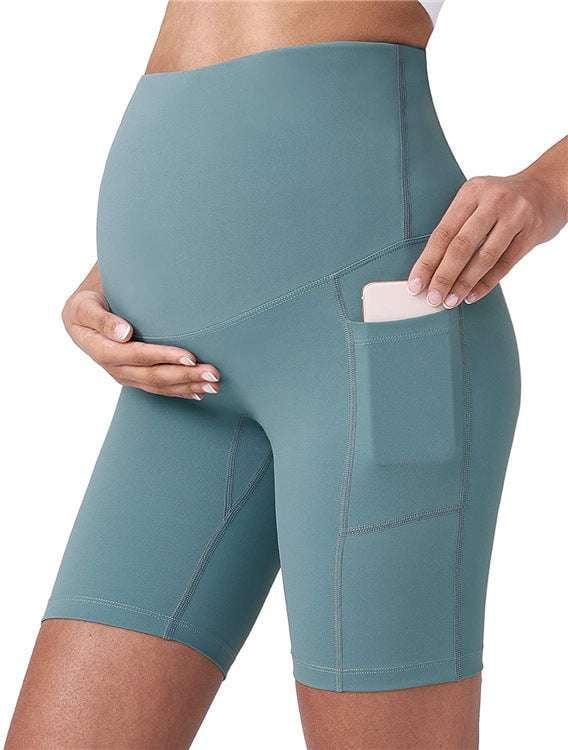 belly support leggings, maternity workout pants, pregnancy fitness attire - available at Sparq Mart