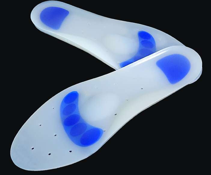 comfortable insoles women, shock absorption insoles, silicone arch support - available at Sparq Mart