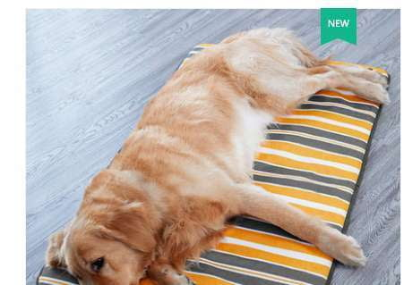 comfortable dog pad, summer pet mat, washable dog bed - available at Sparq Mart