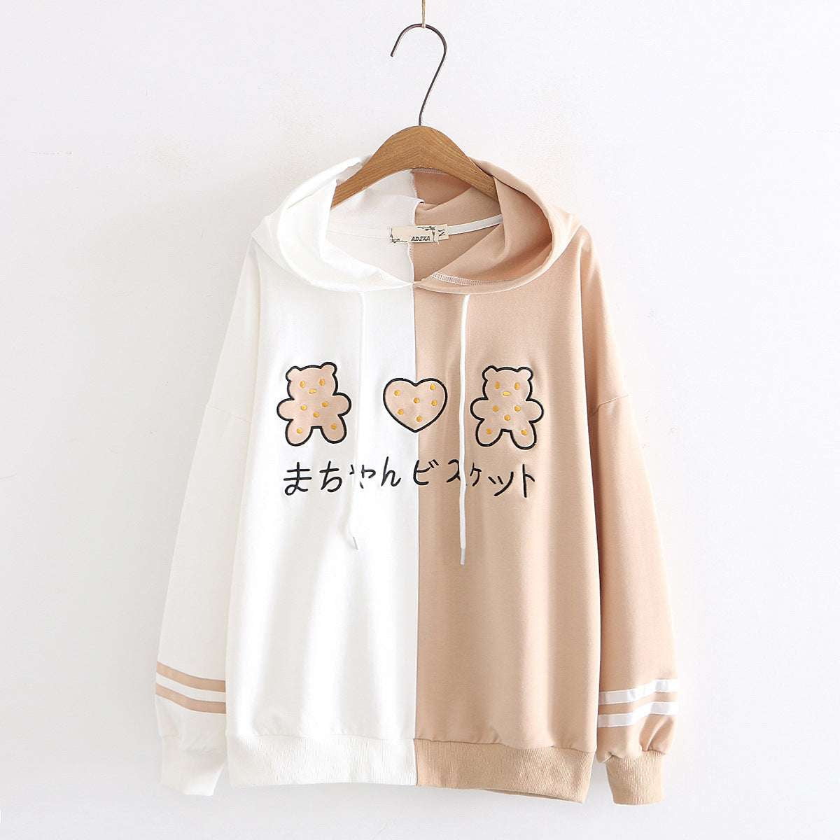 Casual Rabbit Ears Hoodie, Cotton Bunny Hoodie, Cozy Ear Hooded Sweatshirt - available at Sparq Mart