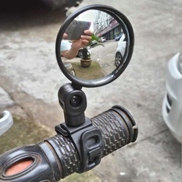 Bike Rearview Mirror, Convex Cycling Mirror, Safety Bike Mirror - available at Sparq Mart