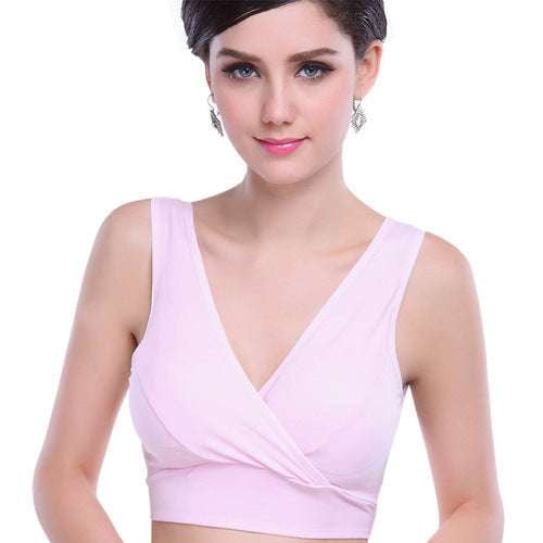 Comfortable Nursing Bra, Cotton Maternity Underwear, Wireless Support Bra - available at Sparq Mart