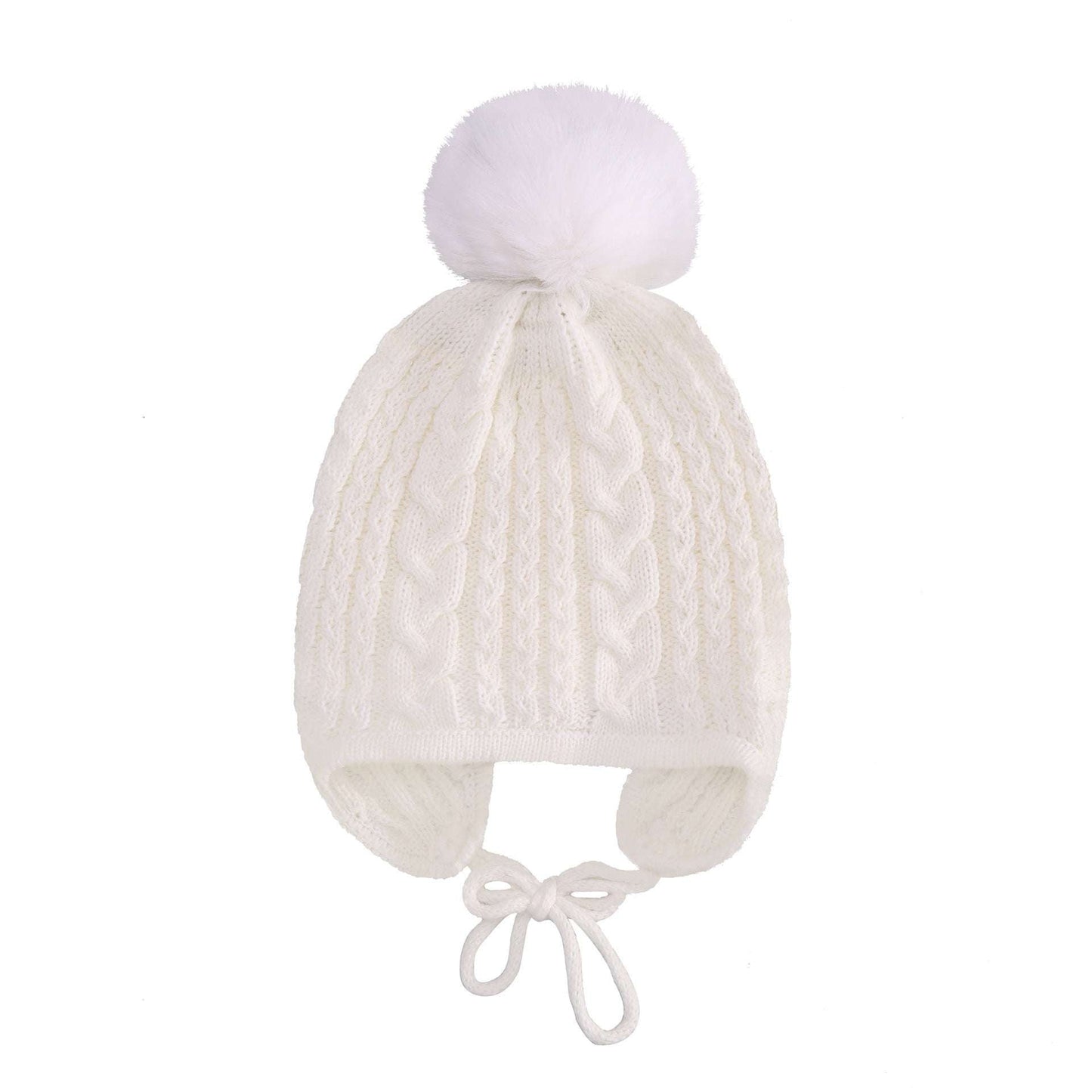 Baby Winter Knit Hat, Cute Toddler Winter Cap, Soft Acrylic Baby Beanie - available at Sparq Mart