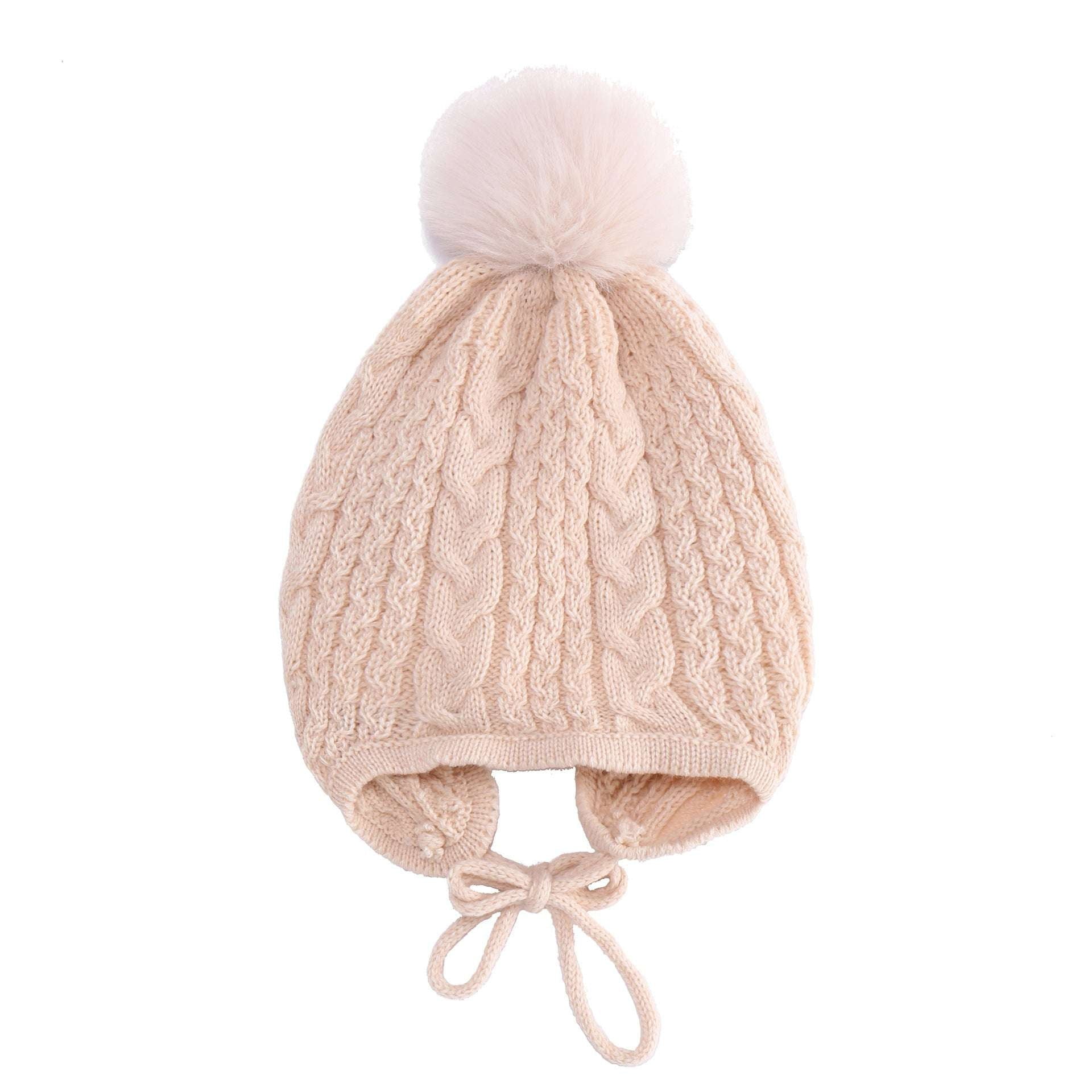 Baby Winter Knit Hat, Cute Toddler Winter Cap, Soft Acrylic Baby Beanie - available at Sparq Mart