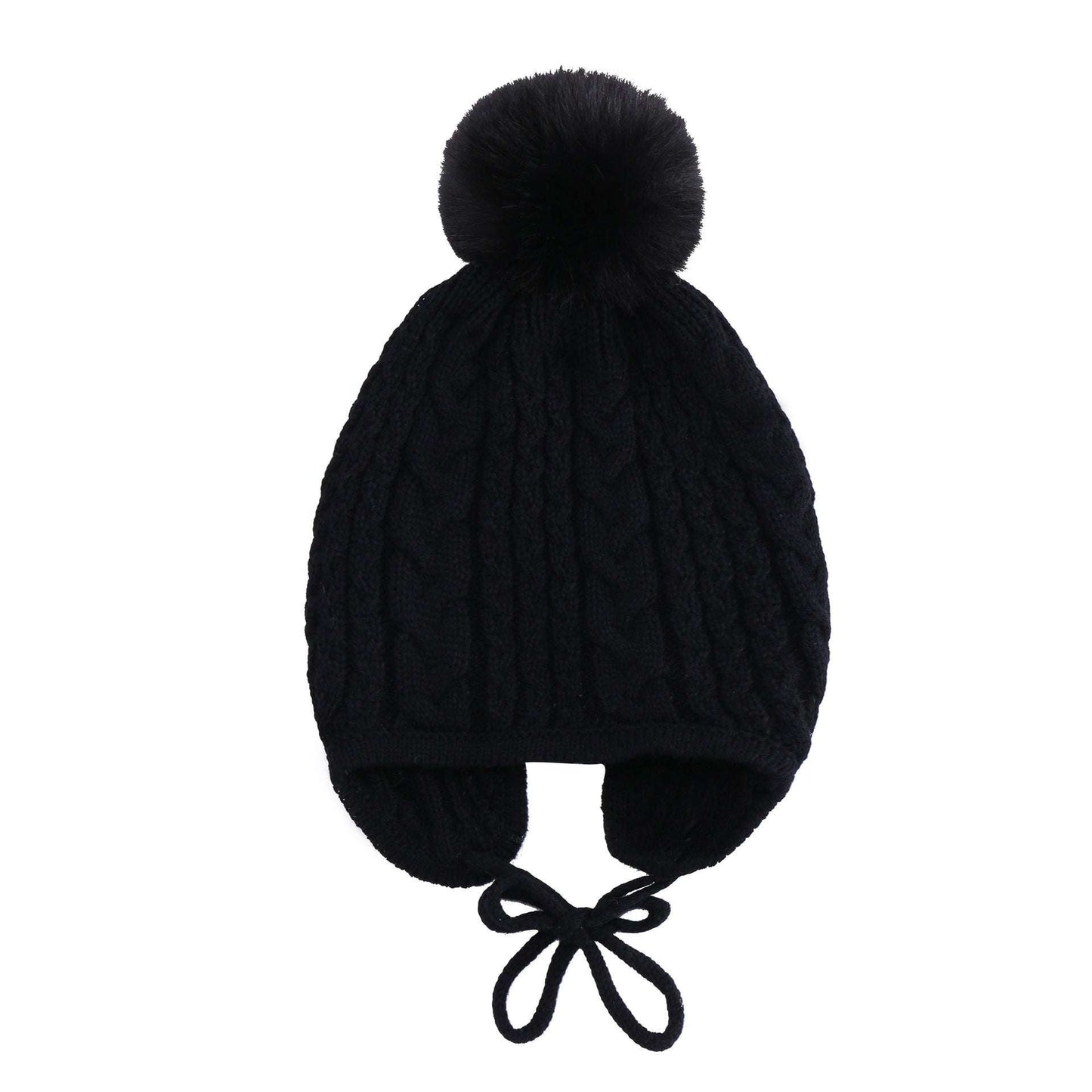 Baby Winter Knit Hat, Cute Toddler Winter Cap, Soft Acrylic Baby Beanie - available at Sparq Mart