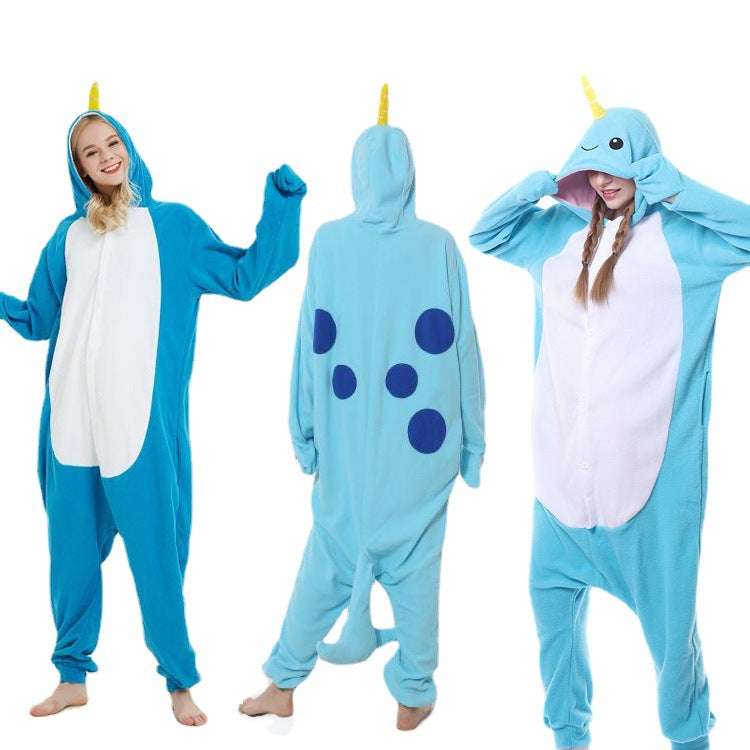 Cozy, Narwhal Animal, Pajamas - available at Sparq Mart