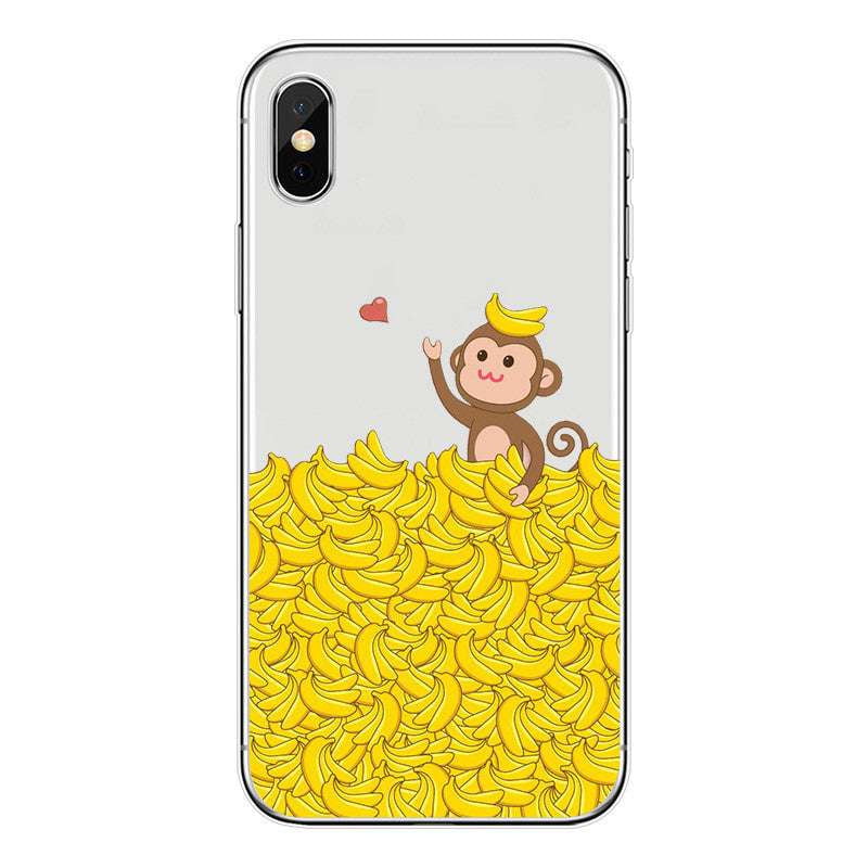 Cartoon Phone Cases, Transparent iPhone Covers, Unique Phone Accessories - available at Sparq Mart