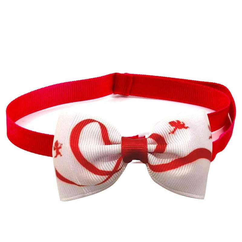 Cat Bow Tie, Cupid Cat Bowtie, Festive Feline Accessory - available at Sparq Mart