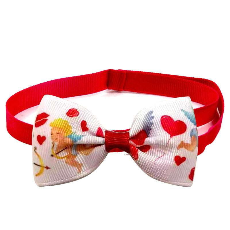 Cat Bow Tie, Cupid Cat Bowtie, Festive Feline Accessory - available at Sparq Mart