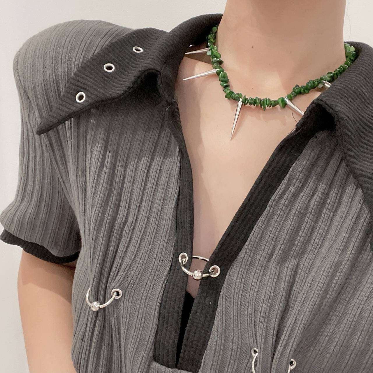 Alloy Clavicle Chain, Box Chain Choker, Korean Style Necklace - available at Sparq Mart