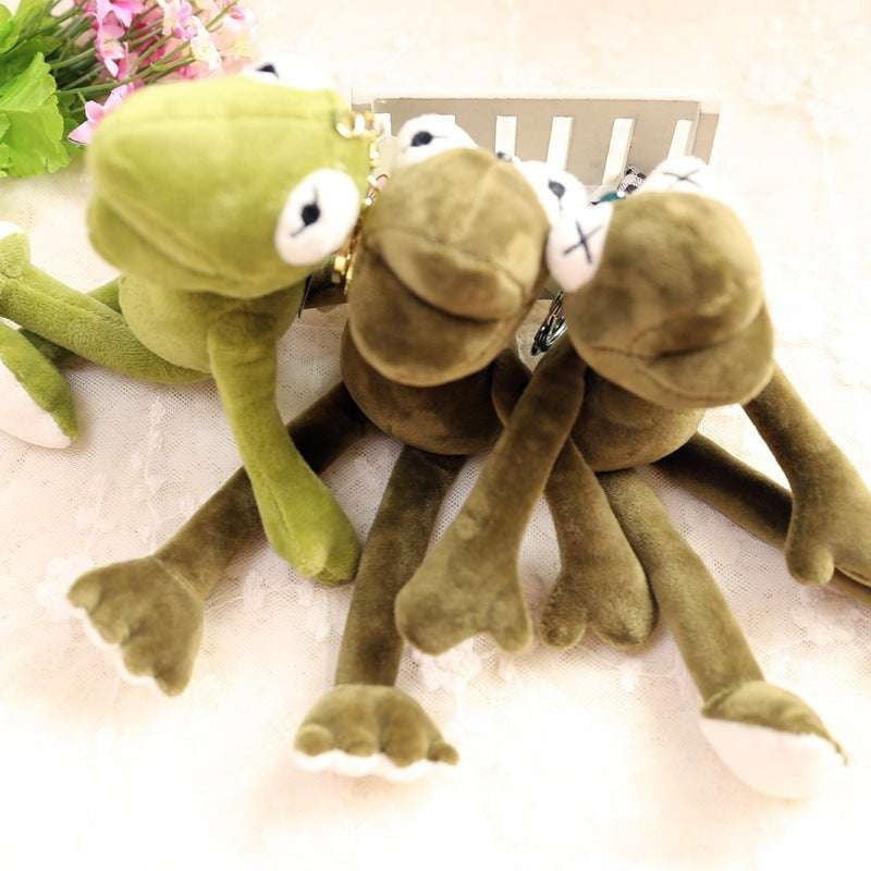 Cute Frog Backpack, Female Frog Gift, Green Frog Pendant - available at Sparq Mart