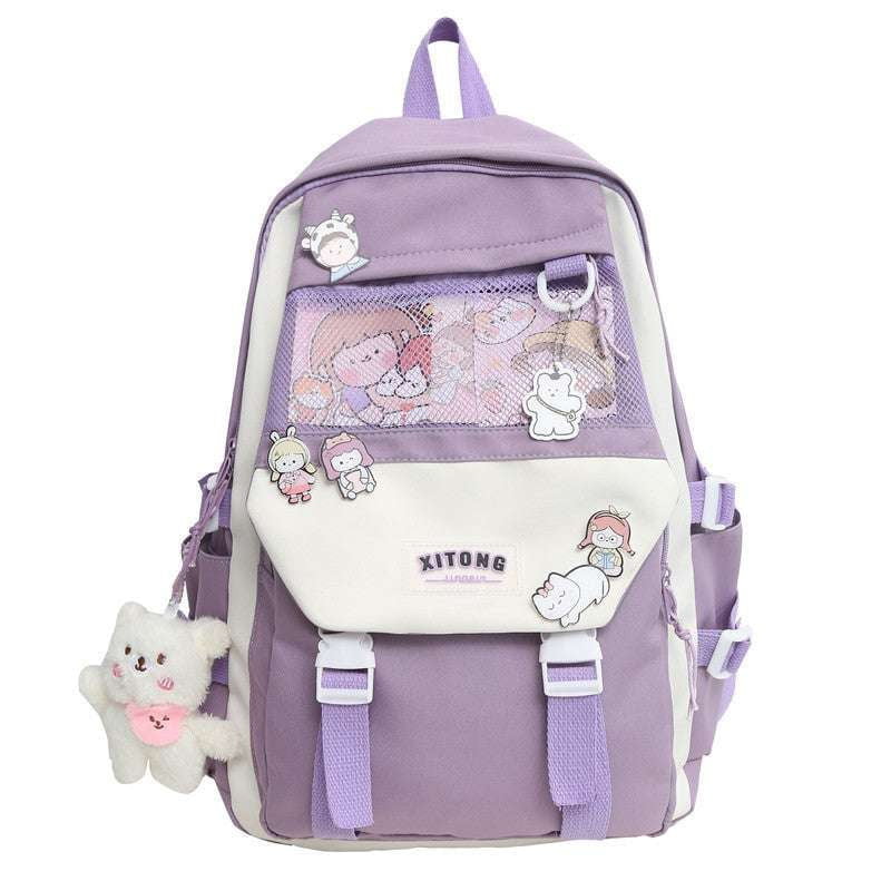 Cute backpacks, Junior high school student backpacks, Large capacity backpacks - available at Sparq Mart