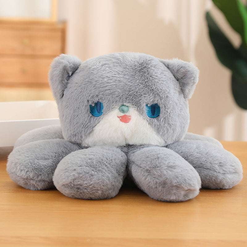 Cute Kitten Plush, Jellyfish Cat Toy, Octopus Soft Toy - available at Sparq Mart