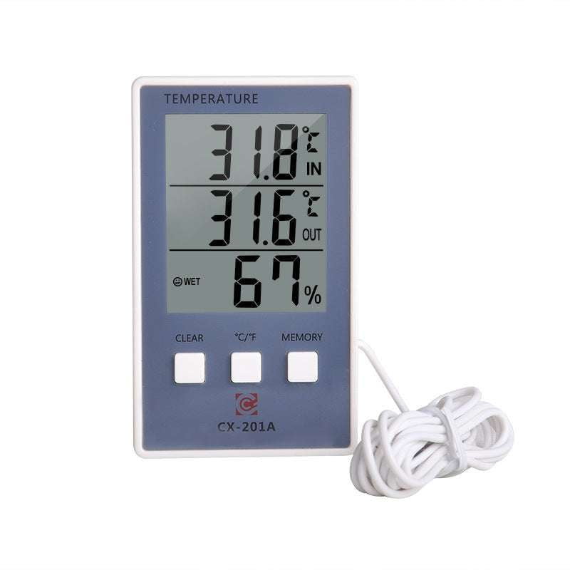 aquarium temperature monitor, electronic humidity gauge, fish bowl thermometer - available at Sparq Mart