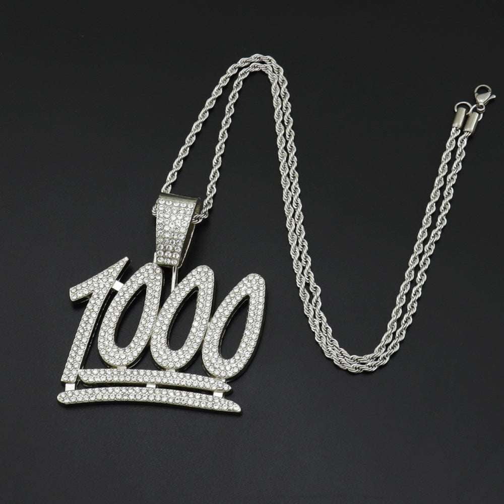 Gold Plated Necklace, Hip-Hop Necklace Gold, Men's Chain Pendant - available at Sparq Mart