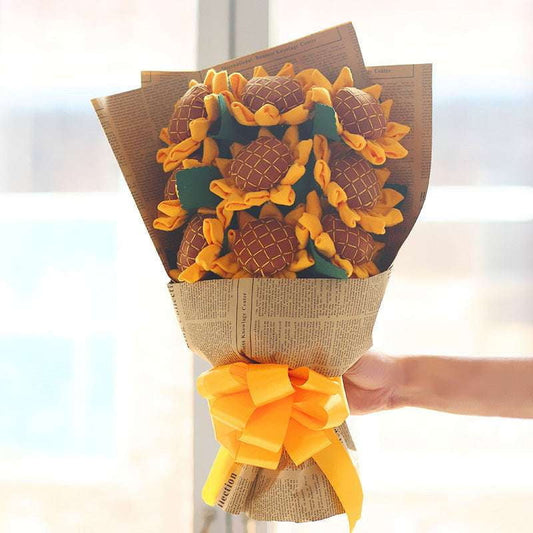 DIY Sunflower Kit, Non-Woven Craft Fabric, Sunflower Craft Material - available at Sparq Mart