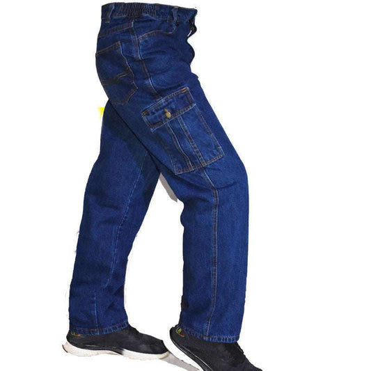 Durable Work Pants, Multi-pocket Workwear, Rugged Denim Overalls - available at Sparq Mart