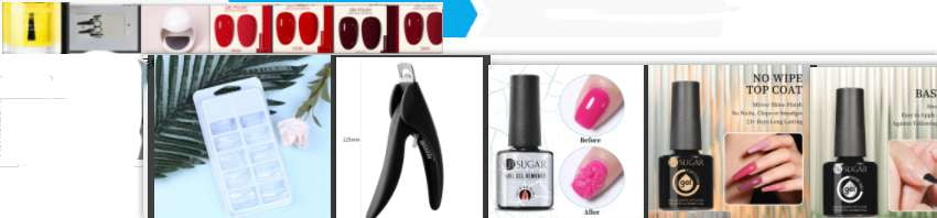 Lasting False Nails, Nail Extension Adhesive, Transparent Nail Tips - available at Sparq Mart