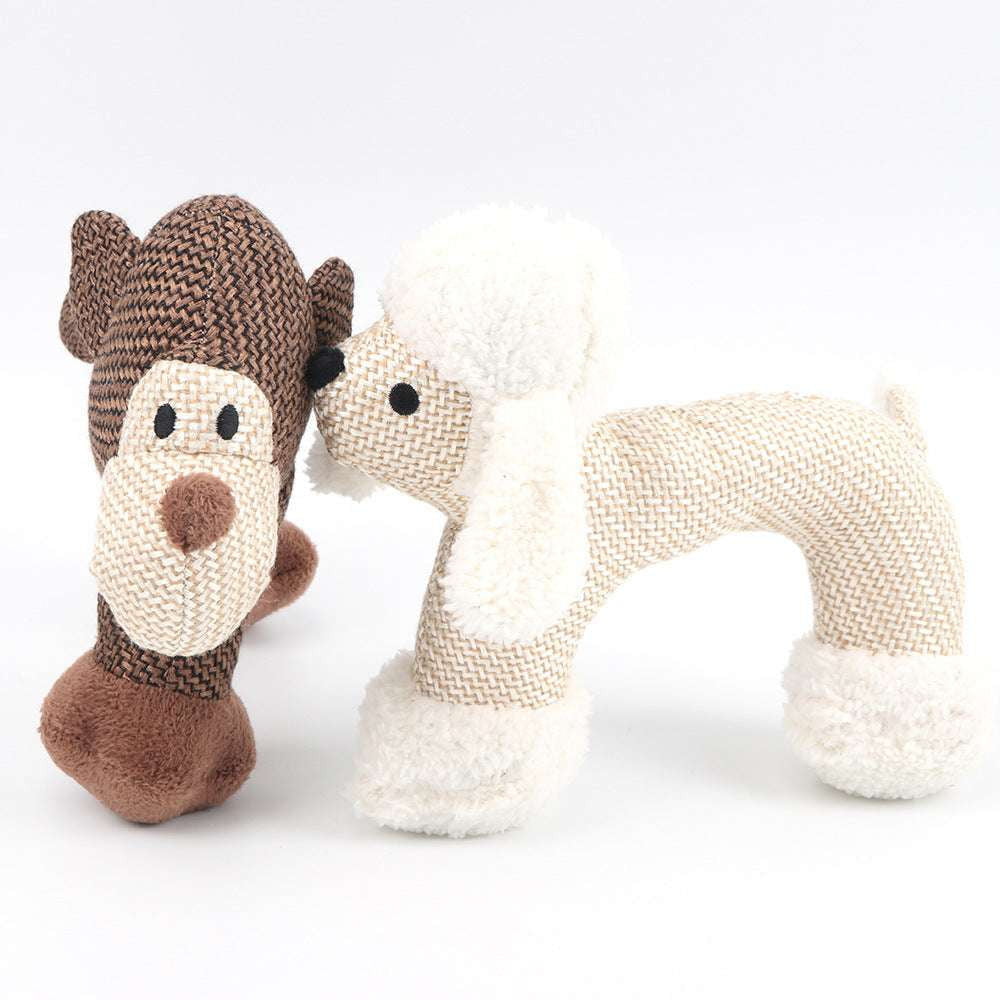 Durable Dog Plush, Safe Elephant Toy, Tear Resistant Toy - available at Sparq Mart