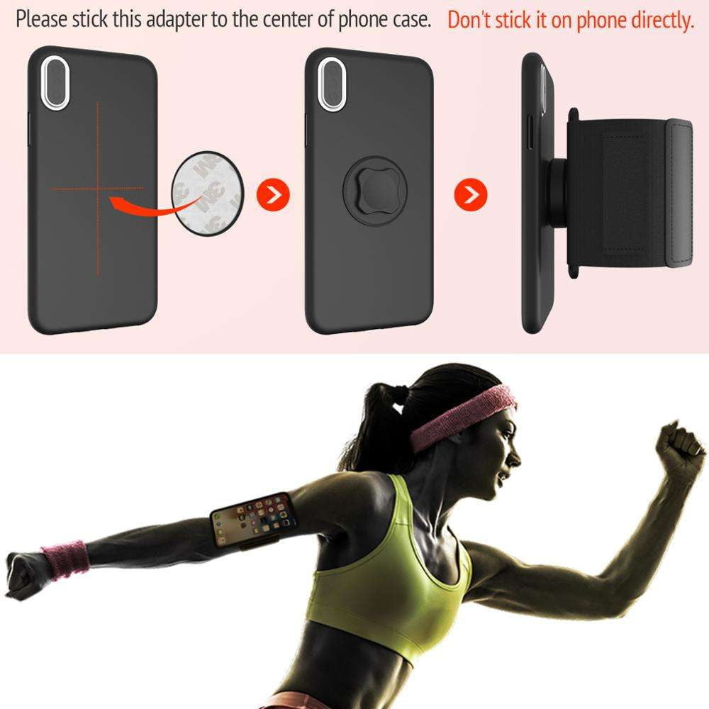 Fitness Phone Holder, Running Arm Pouch, Sports Arm Wallet - available at Sparq Mart