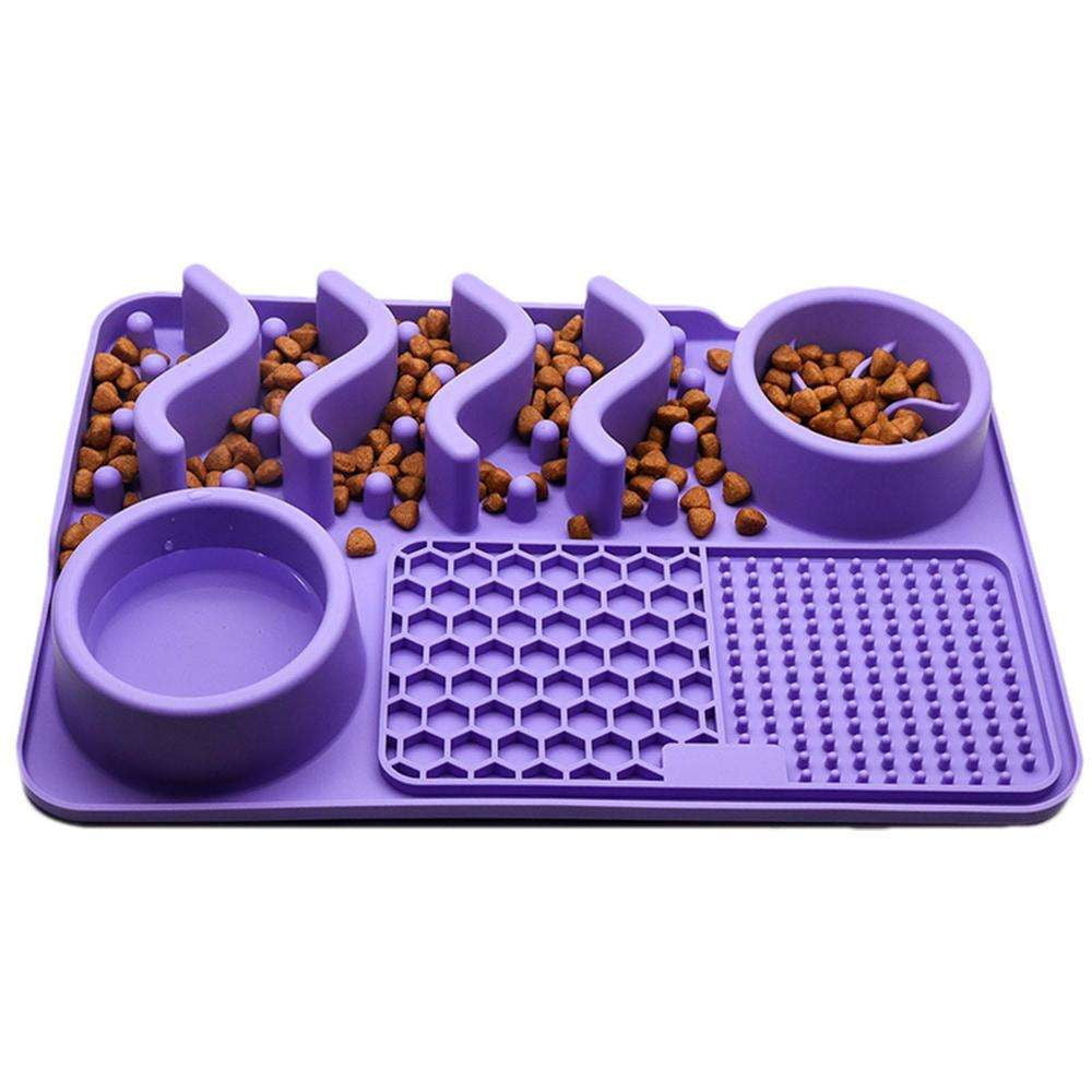 basin mat pet, durable dinner pad, slow feeder bowl - available at Sparq Mart