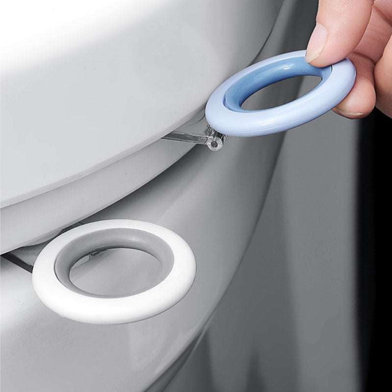 adhesive lid opener, easy-install toilet lifter, hygienic seat handle - available at Sparq Mart