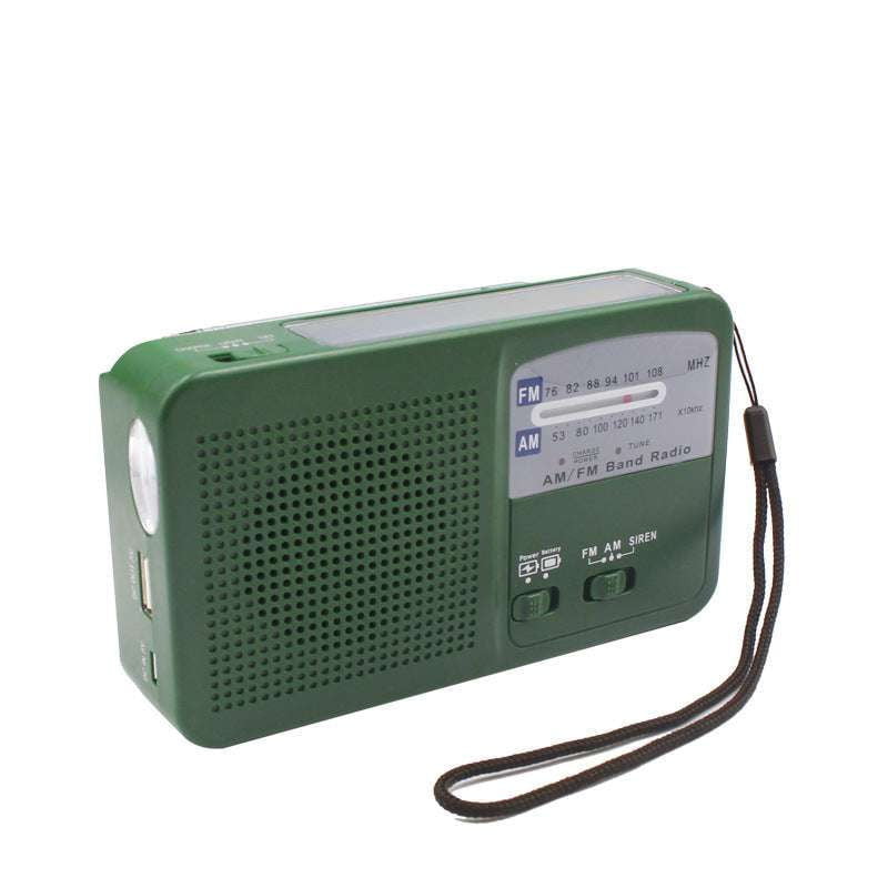 Emergency Solar Radio, Hand Crank Radio, Solar-Powered Weather Radio - available at Sparq Mart