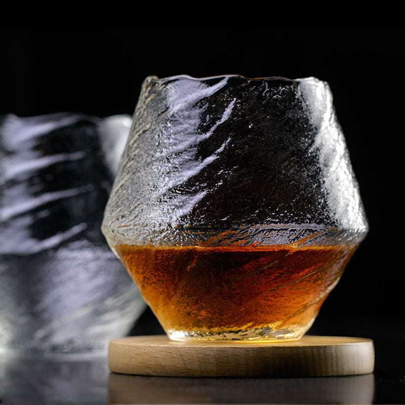 crystal whiskey glass, elegant drinking glass, luxury water cup - available at Sparq Mart