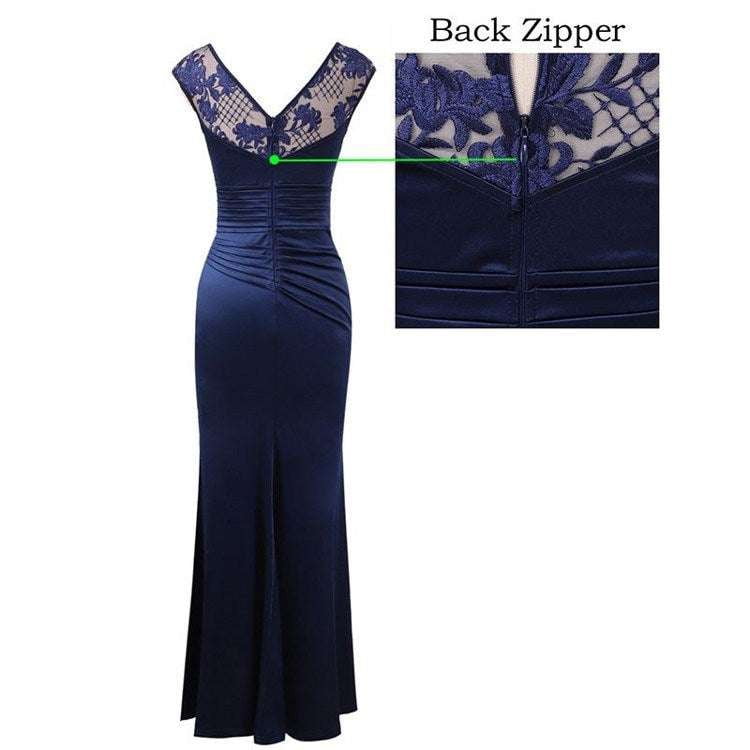 Elegant Event Gown, Luxurious Evening Attire, Women's Formal Dress - available at Sparq Mart