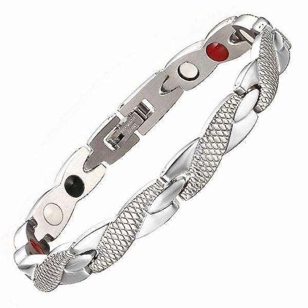 Elegant Gold Bracelet, Magnetic Energy Bracelet, Therapeutic Bracelet Design - available at Sparq Mart