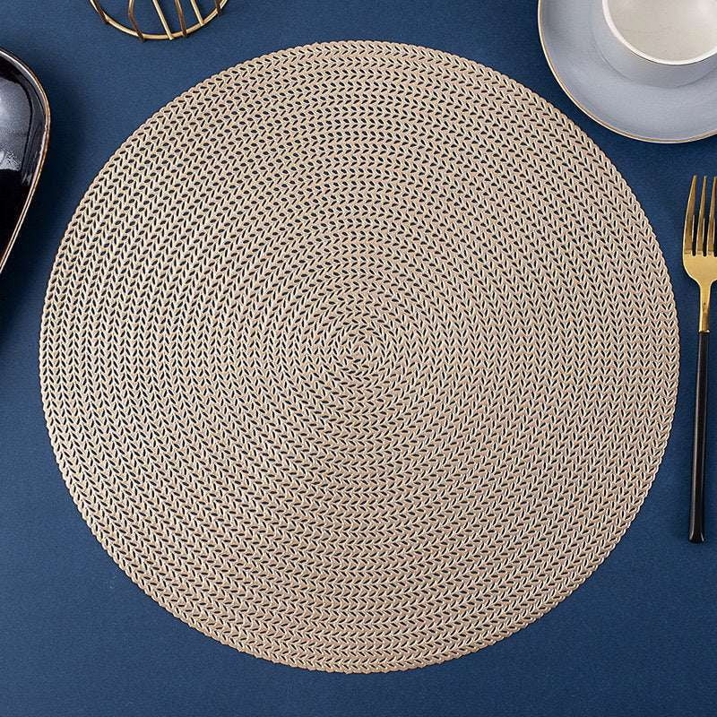 Decorative table mats, Insulated coaster set, Nordic PVC placemat - available at Sparq Mart