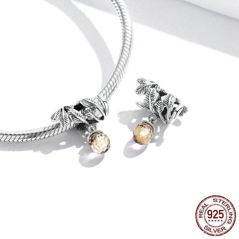 Designer Silver Bracelet Beads, Elegant Bracelet Accessories, S925 Silver Bead Charm - available at Sparq Mart